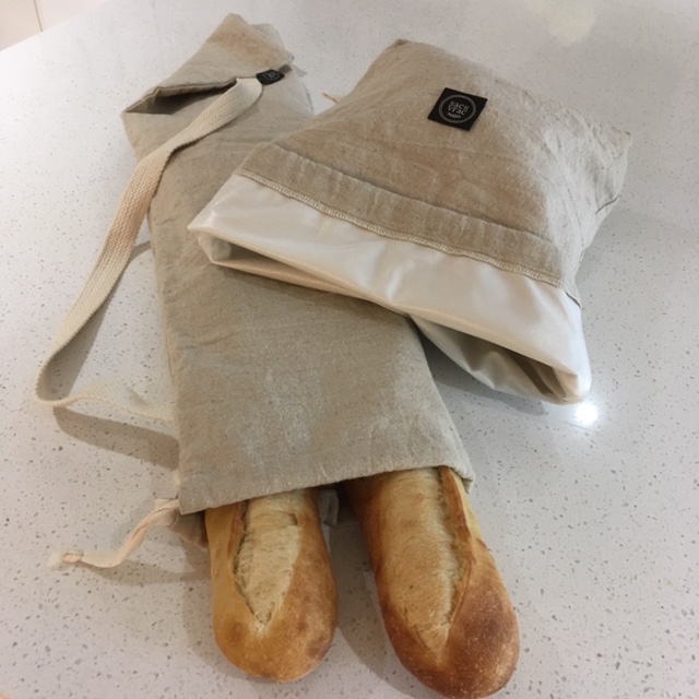 Sac à pain et baguette